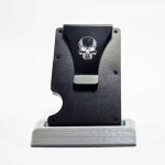 RFID Metal Wallet - Skull Garage - Image 3