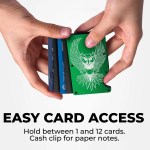RFID Metal Wallet - Leaf Owl - Image 2