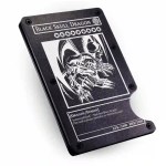 RFID Metal Wallet - Black Skull Dragon - Image 3