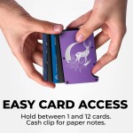 RFID Metal Wallet - Moon Stag - Image 2