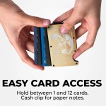 RFID Metal Wallet - Winged Dragon of Ra - Image 2